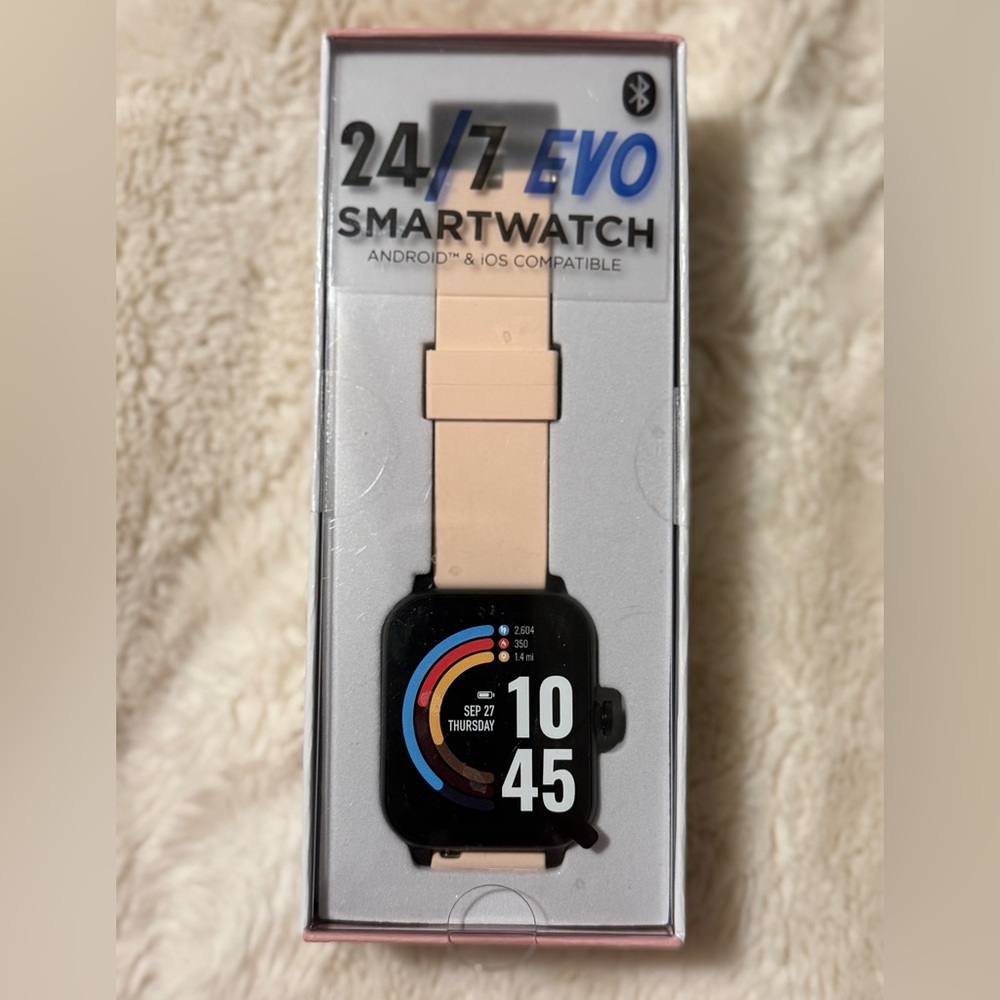 Smartwatch - Black and pink